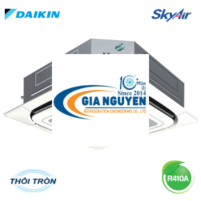 Máy lạnh âm trần Daikin Sky Air Inverter 5.0 HP | 43000Btu | thổi đa hướng | FCQ125LUV1-RZR125LUY1-BRC1C61-BYCP125K-W18