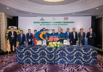 PVEP Cửu Long và PTSC M&C ký hợp đồng EPCIC dự án Sư Tử Trắng giai đoạn 2B