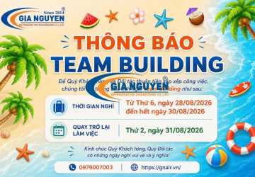 Thông báo: Lịch nghỉ team building CBCNV Gia Nguyễn năm 2026